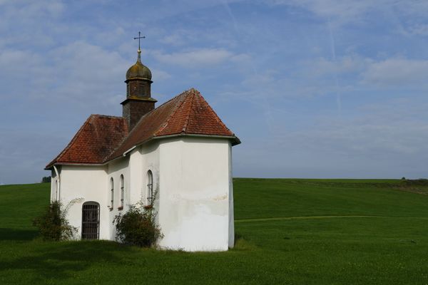 Kleine Kapelle namens   "Einkehr Maria Trost"