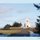 Kleine Kirche am Fjord