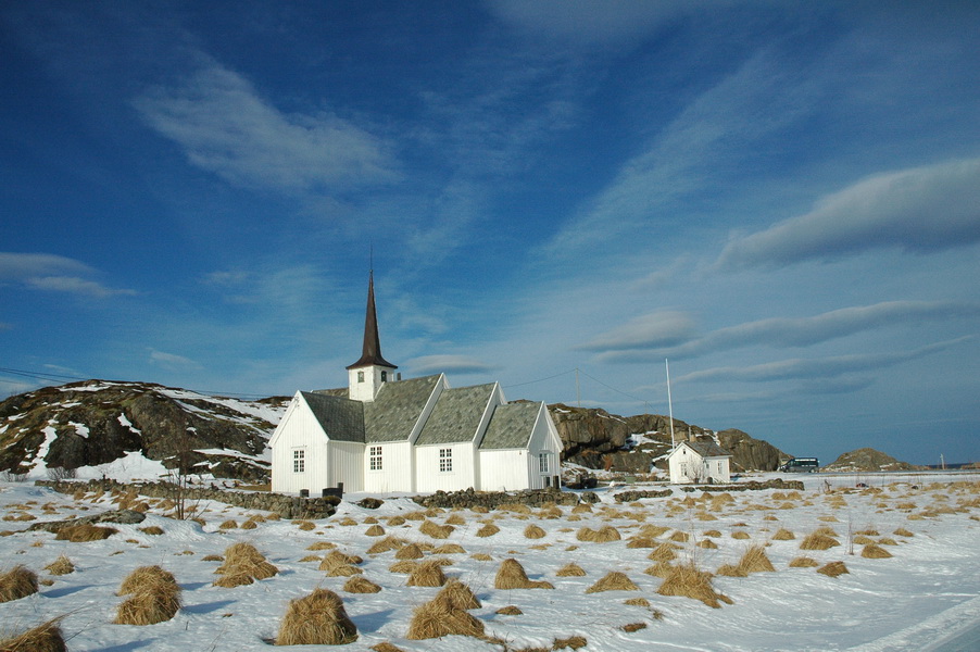 Kleine Kirche bei Stø (Vesteralen)