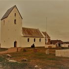 Kleine Kirche in Bovbjerg