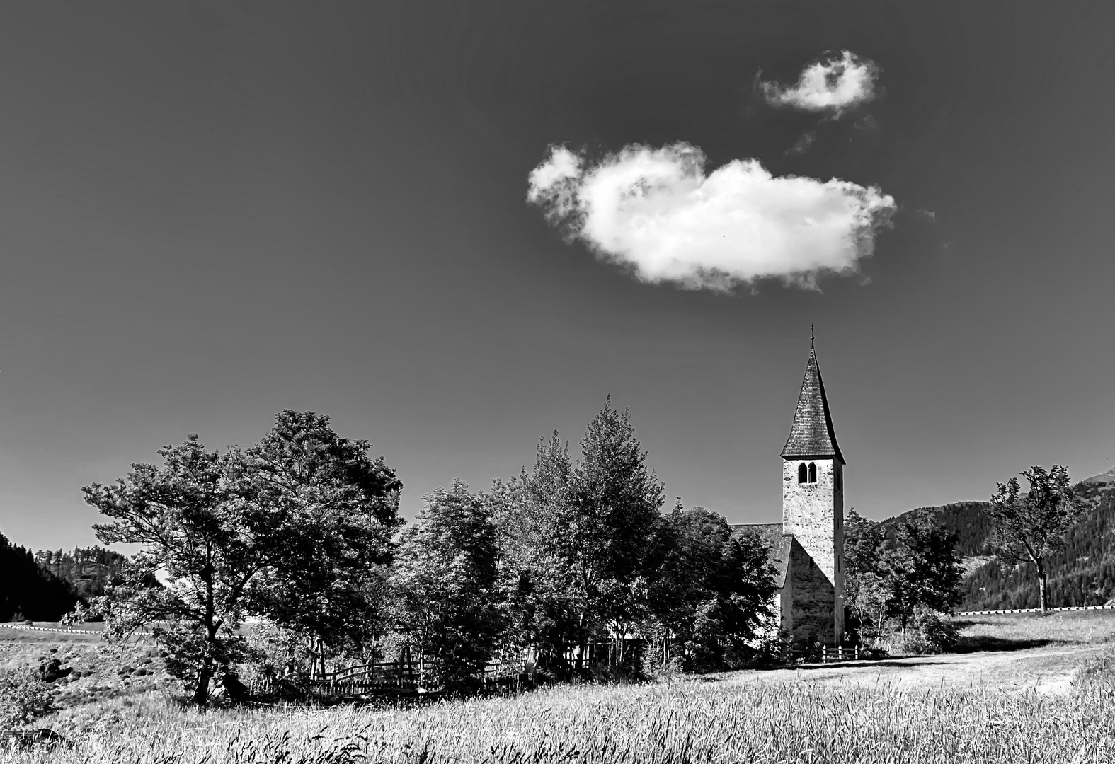 Kleine Kirche in Burgeis