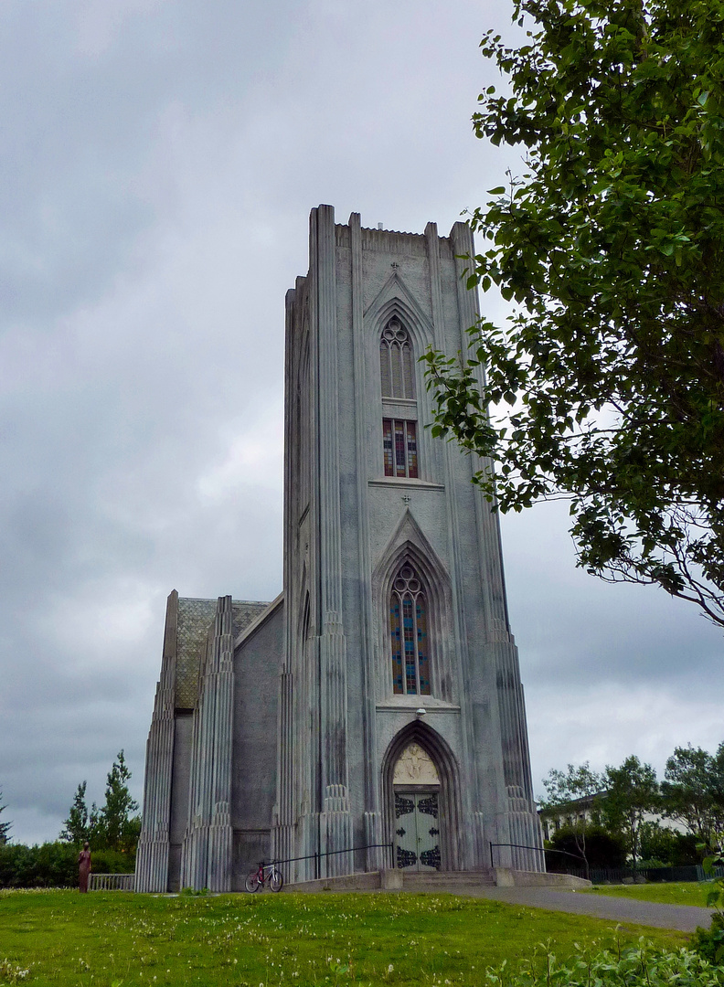 Kleine Kirche in Reykjavik