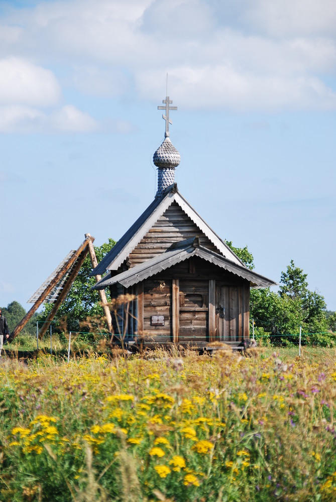 Kleine Kirche in Russland