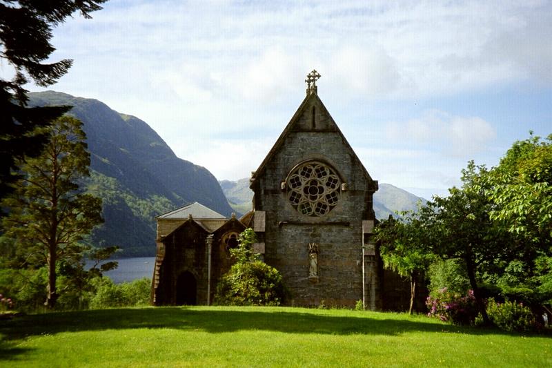 Kleine Kirche in Schottland