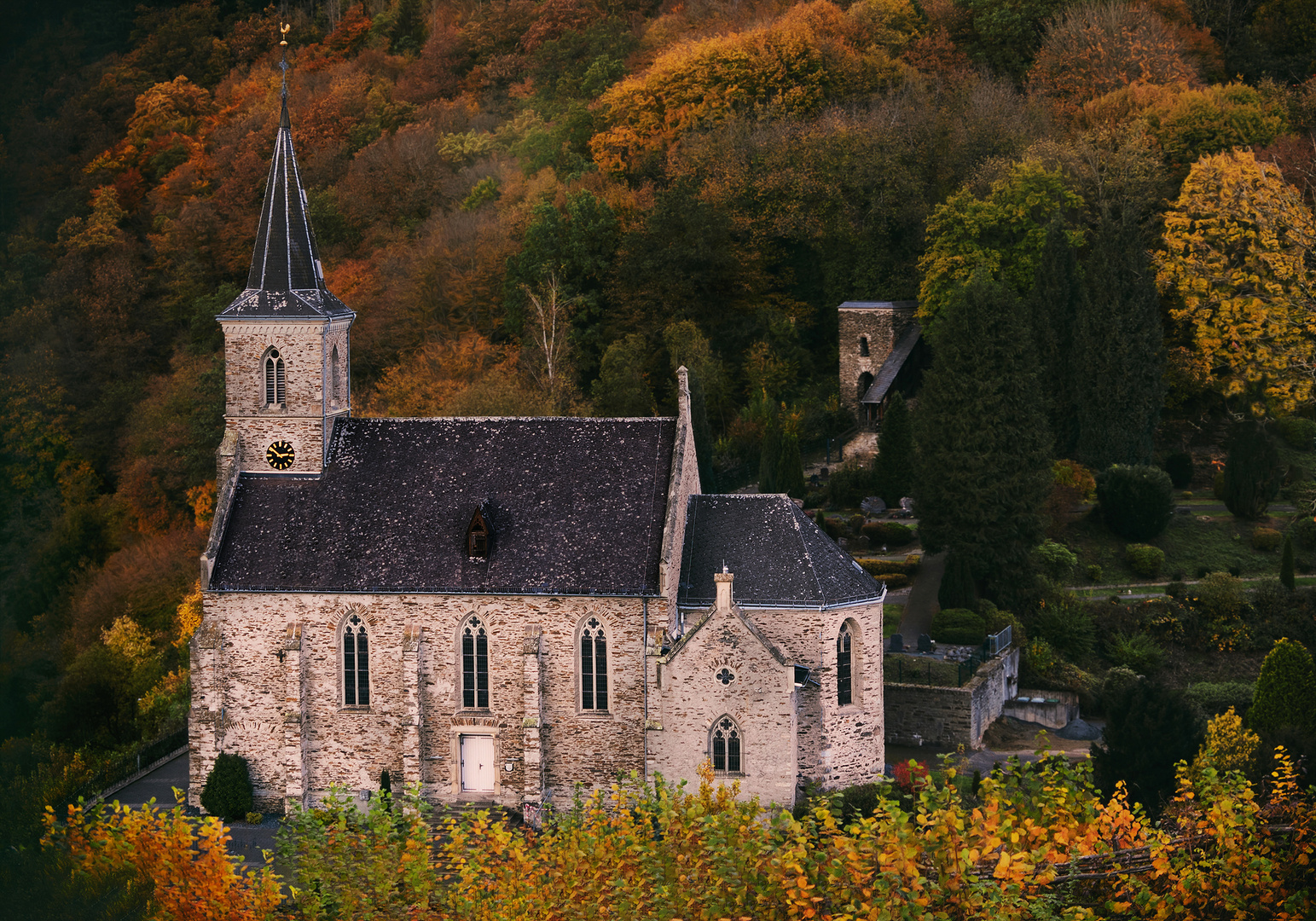 Kleine Kirche  von Isenburg/Westerwald 