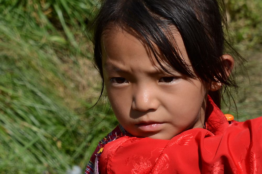 kleine Lady in Red