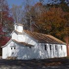 Kleine ländliche Kirche bei Wartburg, Tennessee.