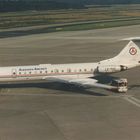 Kleine Luftfahrthistorie-Tupolev 134 der Albanian Airlines