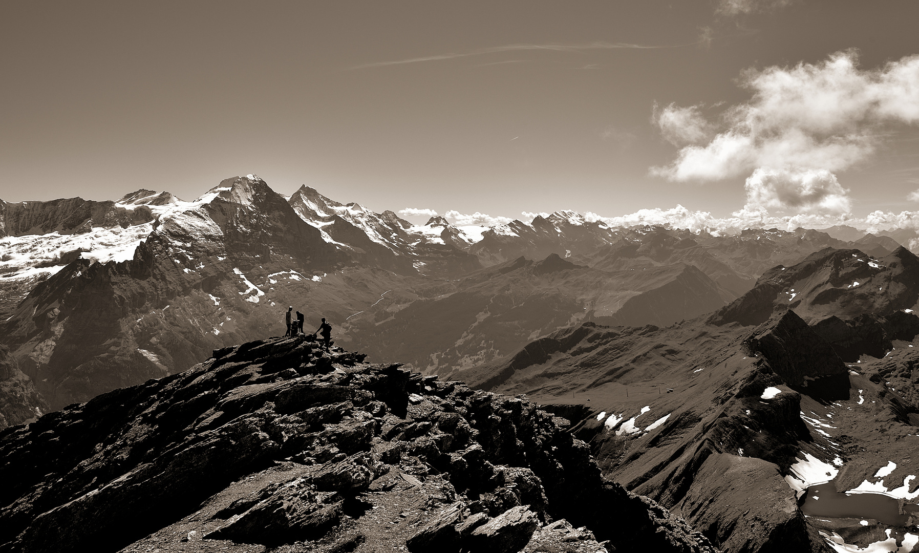 Kleine Menschen - Große Berge