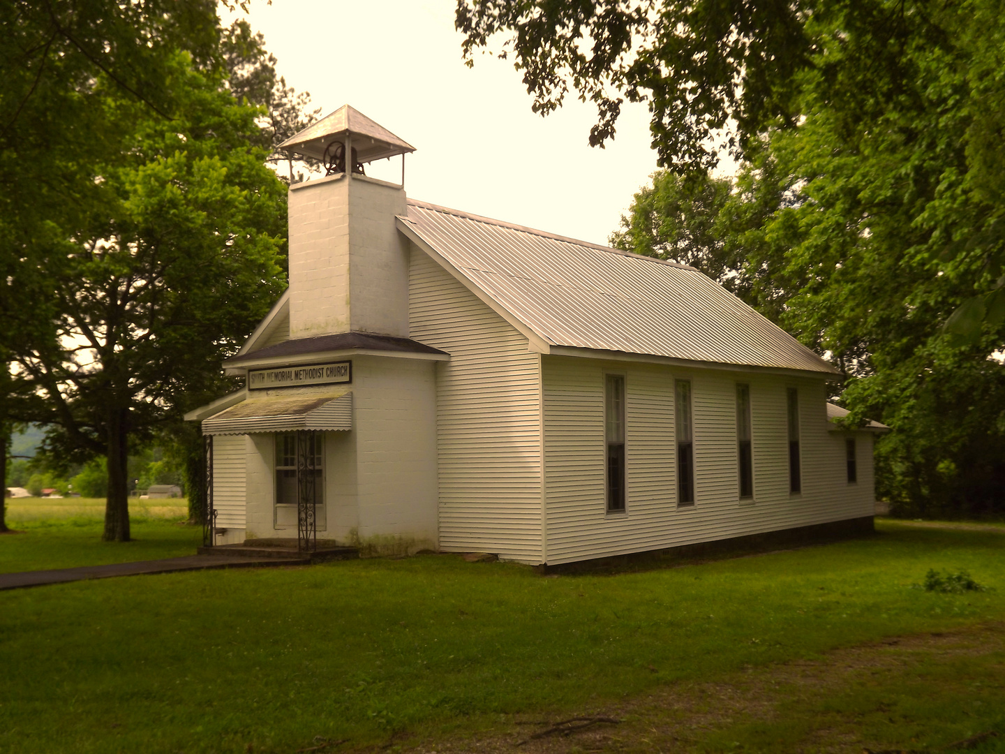 Kleine Methodistenkirche in Tennessee