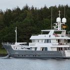 kleine Motoryacht 