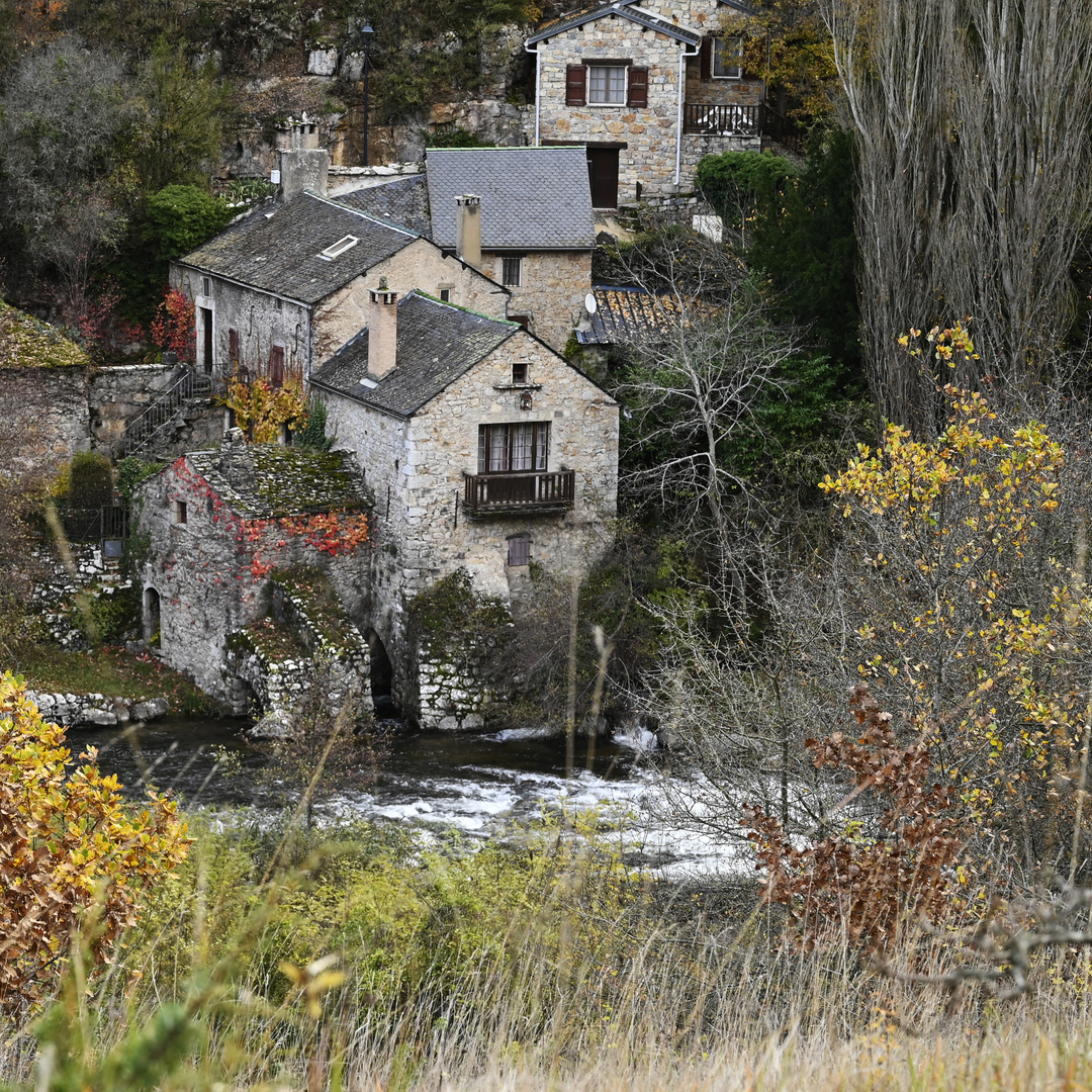 Kleine Mühle am Gorges de la Dourbie