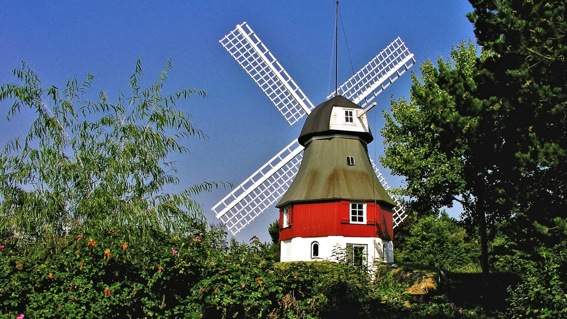 Kleine Mühle auf Amrum