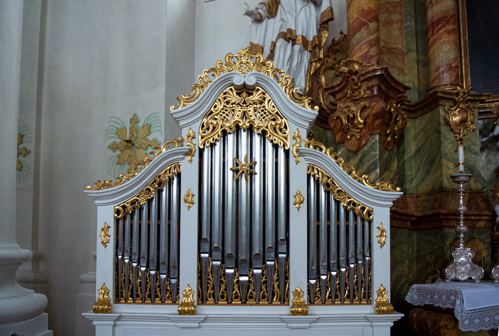 Kleine Orgel an der Wieskirche