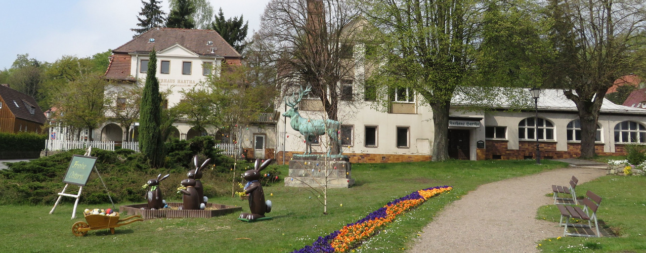 Kleine Parkanlage Kurort Hartha-Sachsen