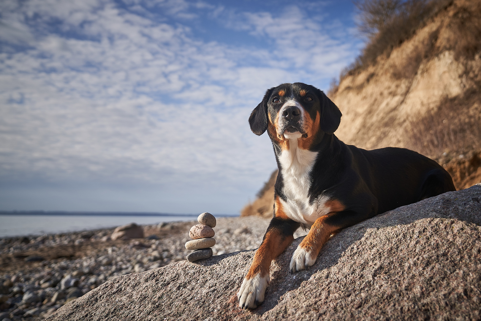  Kleine Pause am Meer 