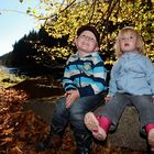 kleine Rast beim Herbstspaziergang