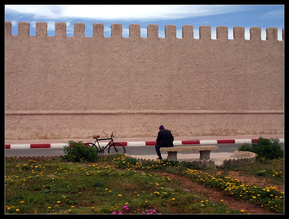 kleine Ruhepause, Essaouira, Marokko