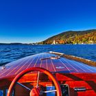 Kleine Runde auf dem Tegernsee im Herbst