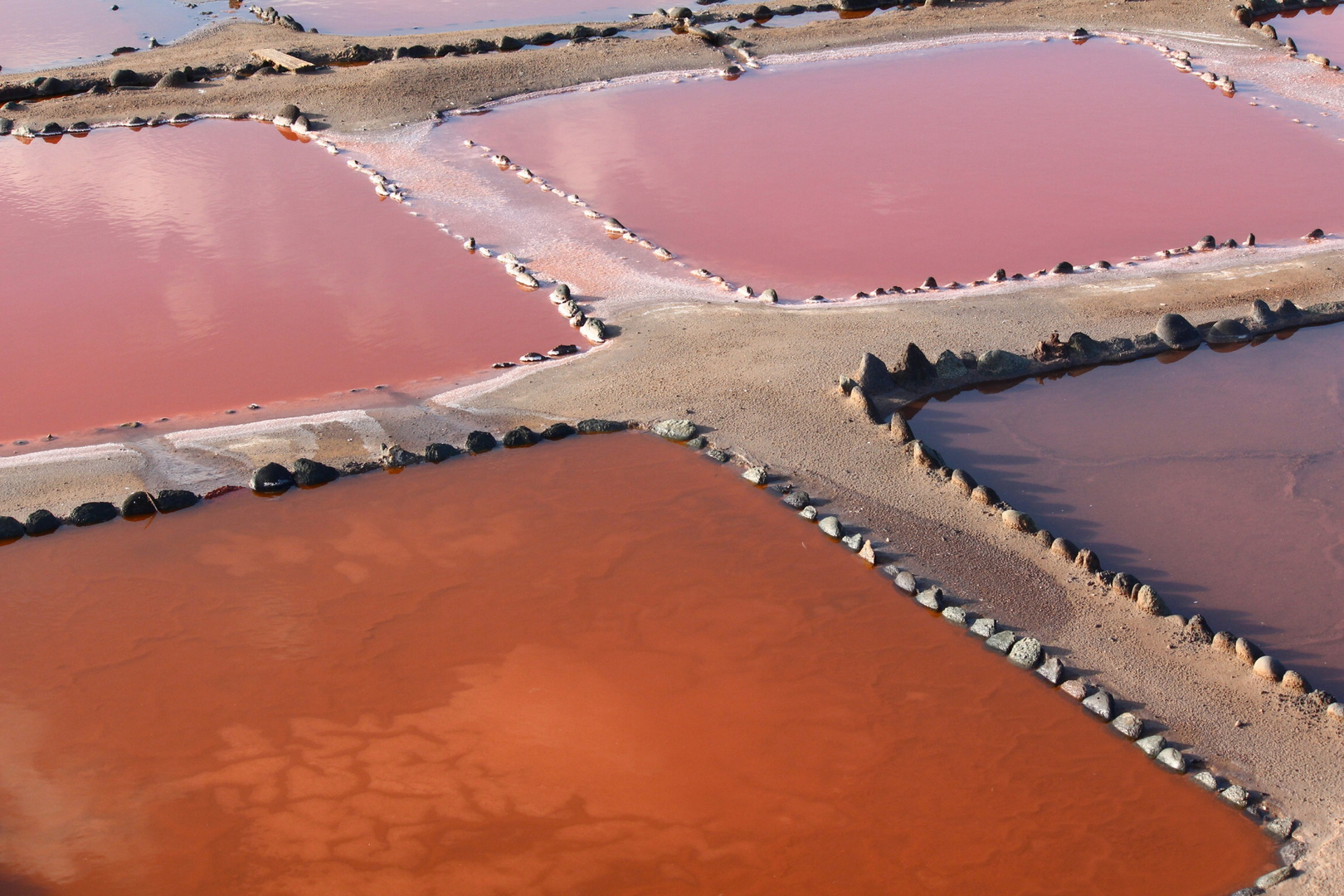 Kleine Saline in Arinaga(Gran Canaria)