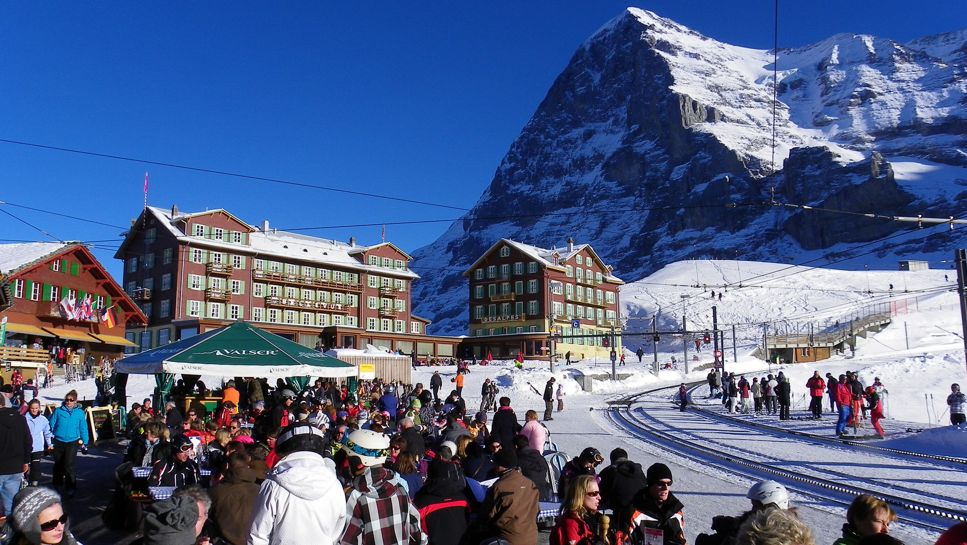 Kleine Scheidegg, Jungfraujochbahn