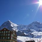 Kleine Scheidegg mit Eiger Nordwand und Mönch