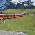 Kleine Scheidegg mit Jungfraubahn