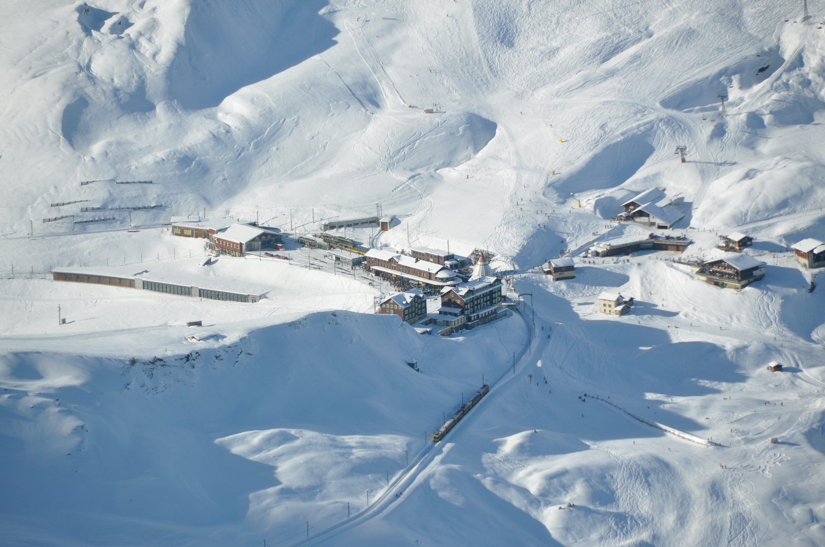 Kleine Scheidegg von oben