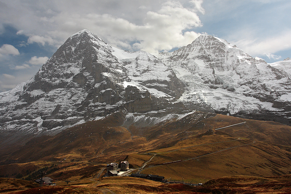 Kleine Scheidegg vor Eiger Nordwand