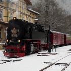 Kleine Schneerunde mit der HSB nach Eisfelder Talmühle 2.