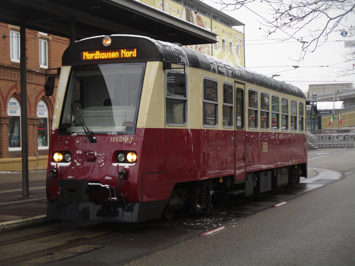 Kleine Schneerunde mit der HSB nach Eisfelder Talmühle 4.