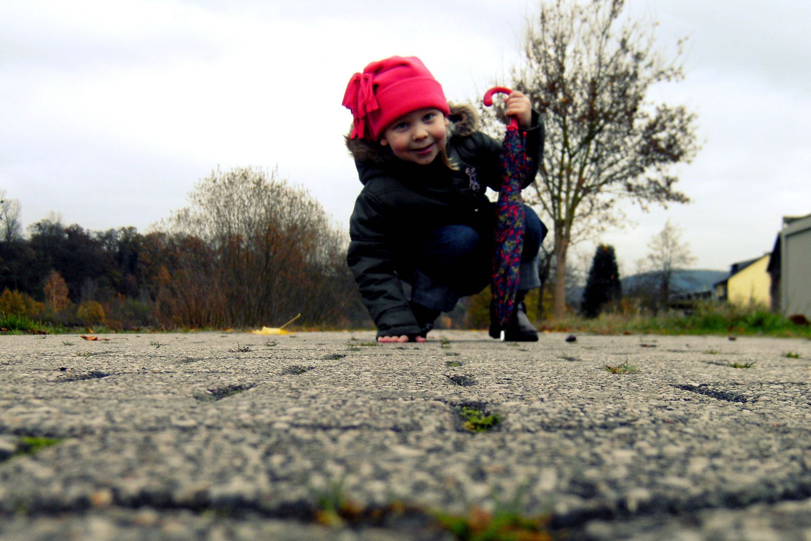 Kleine Schwester.