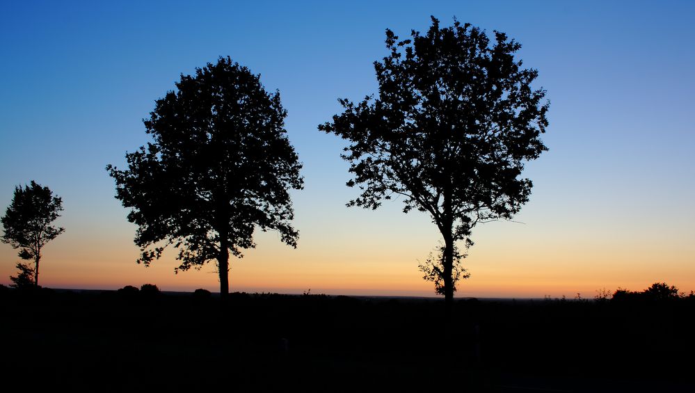 Kleine Spielerei nach Sonnenuntergang die 3te