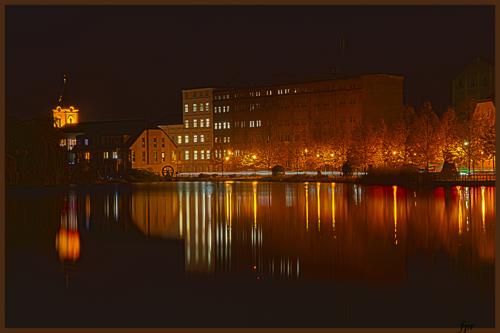 kleine Stadt am grossen See