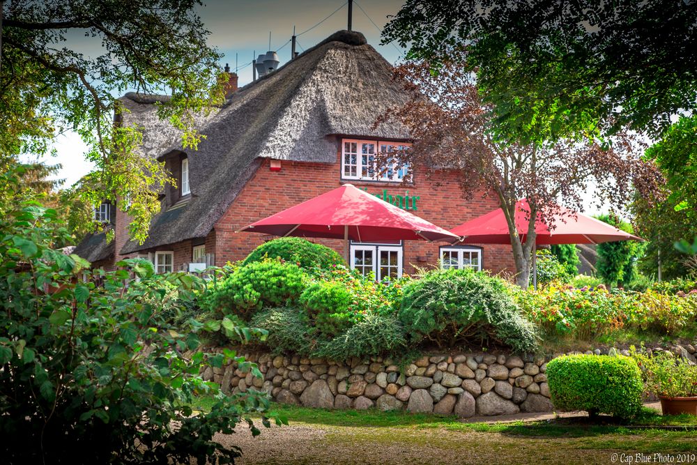 Kleine Teestube mit Garten in Keitum