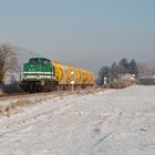 Kleine V-Besonderheit auf der sonst ruhigen Brenzbahn.