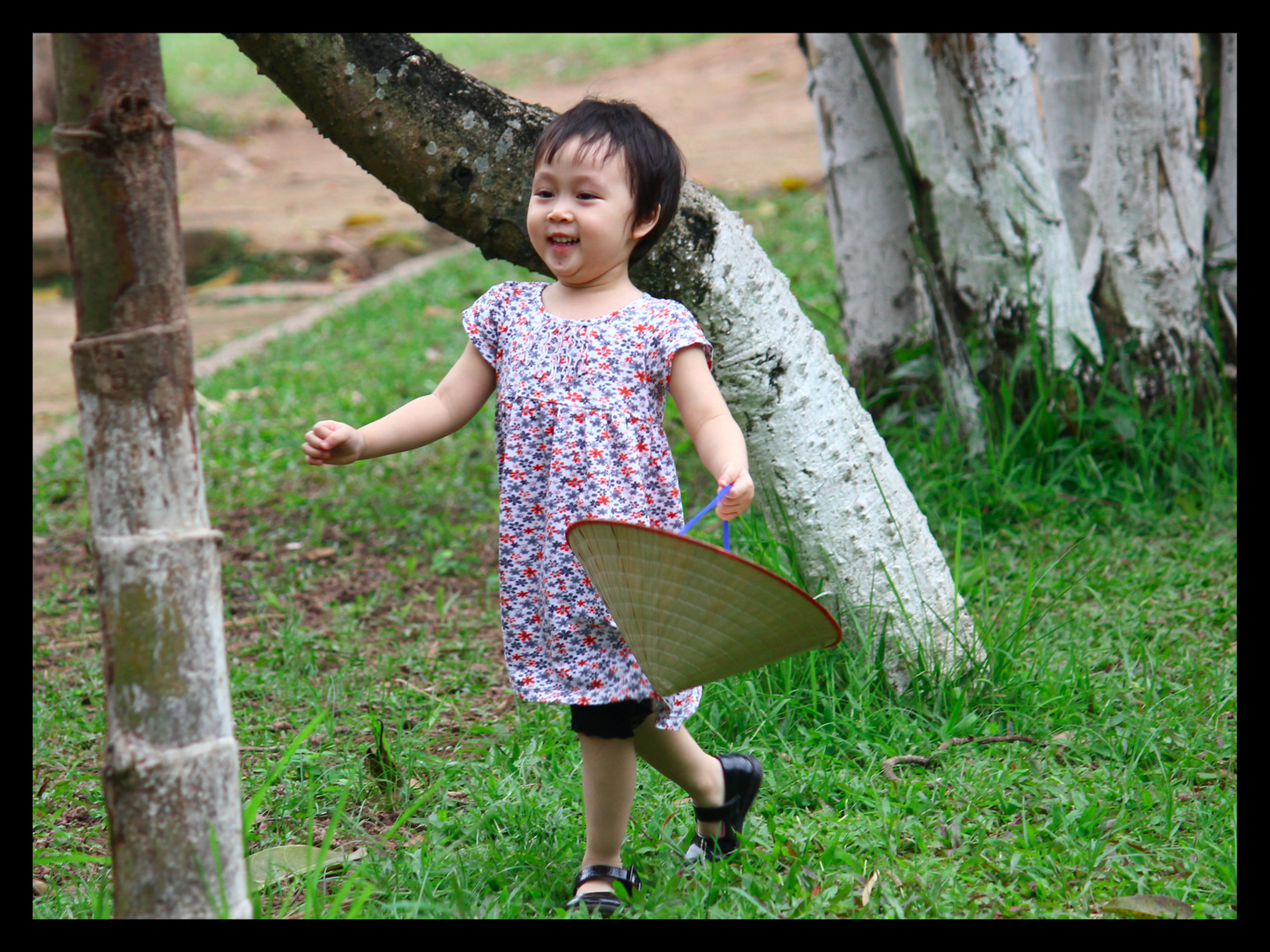 Kleine Vietnamesin