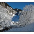 Kleine vorfreude auf den Winter in den Bergen