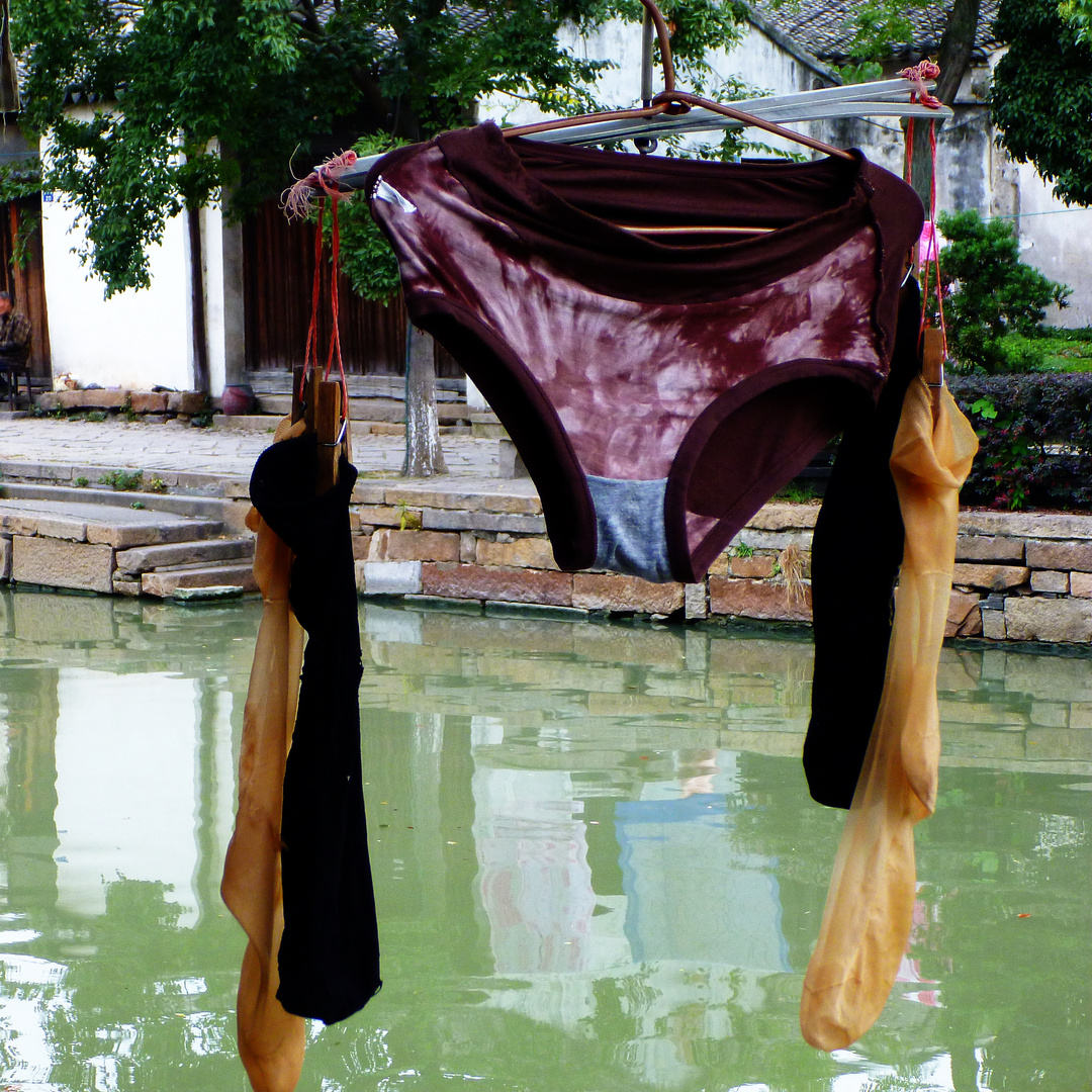 "Kleine Wäsche in Suzhou"