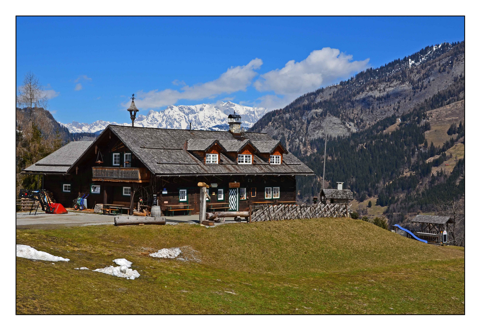 Kleine Wanderung auf die Strohlehen-Alm in Dorfgastein