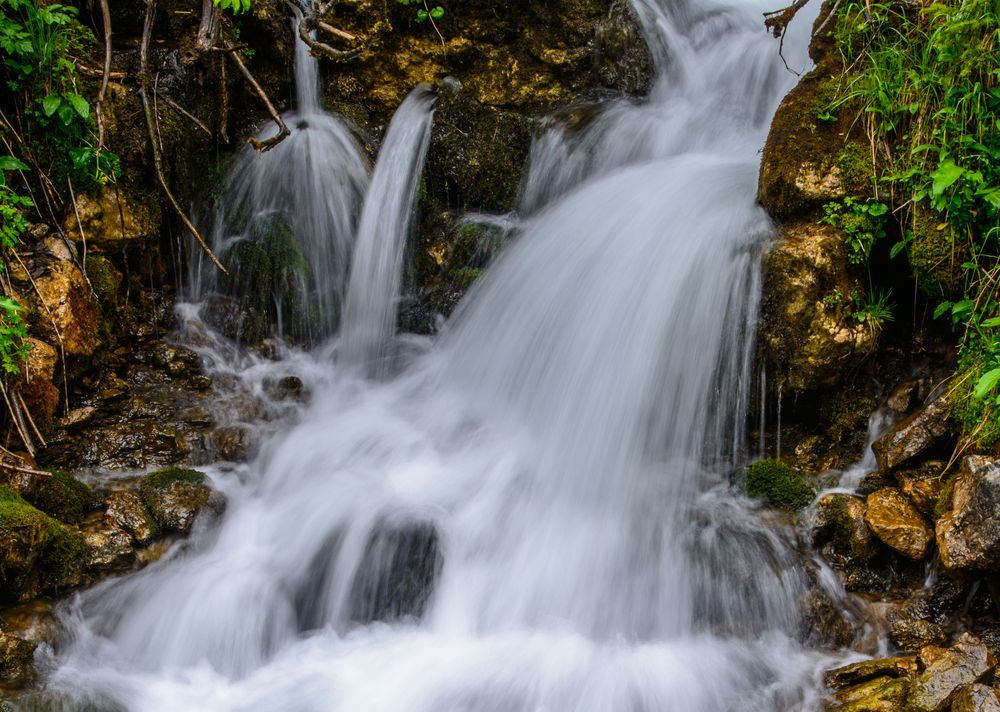 Kleine Wasserfälle