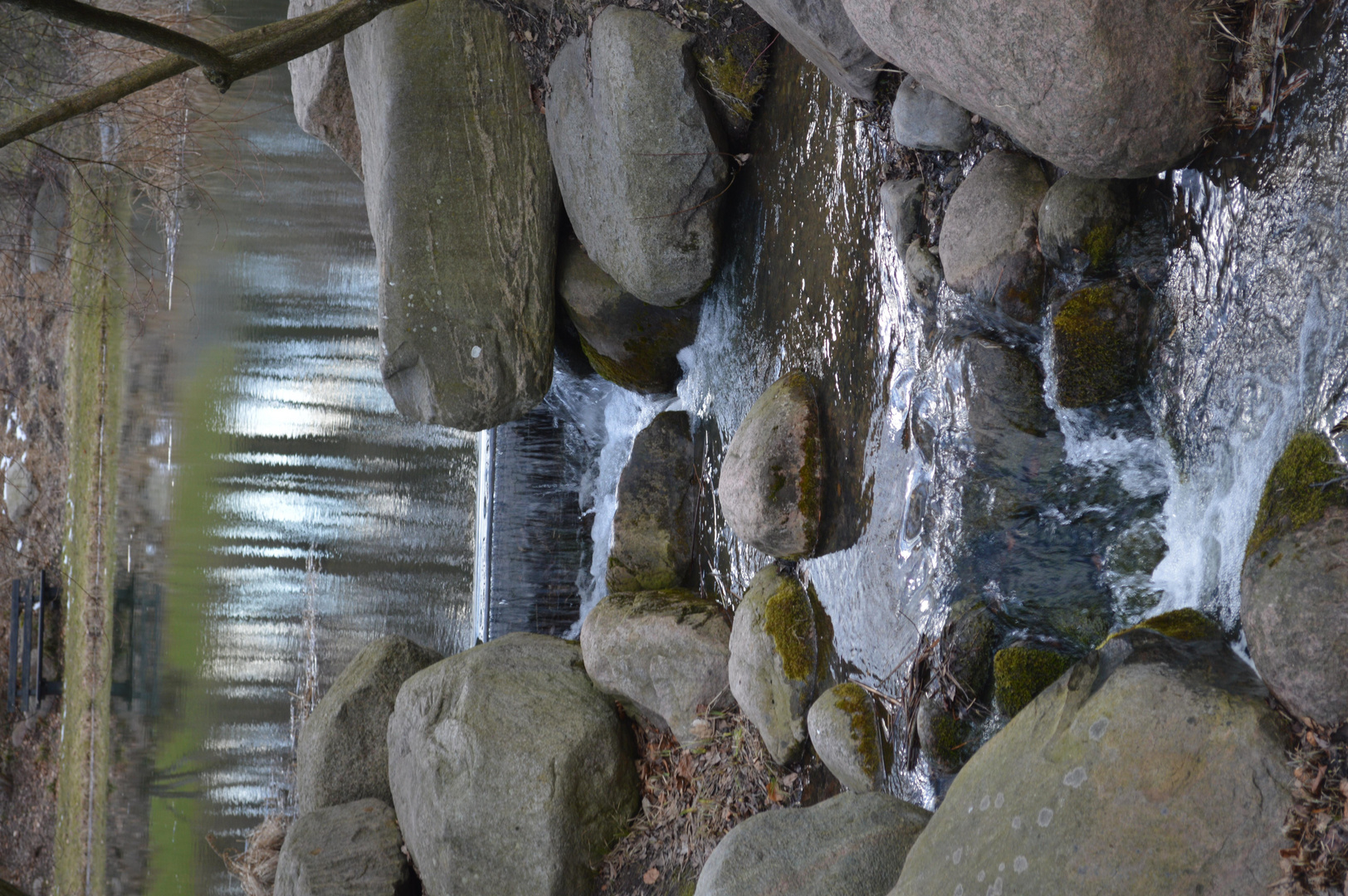 kleine Wasserfälle