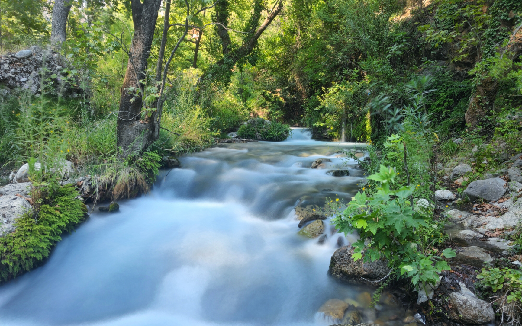 Kleine Wasserfälle