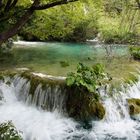 Kleine Wasserfälle der Plitvicer Seen