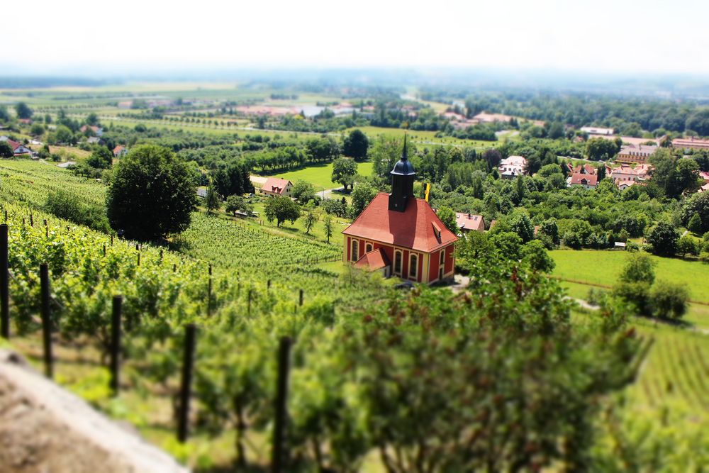 kleine Weinbergkirche bei Schloß Pillnitz