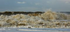 kleine Wellen am Klappholttal auf Sylt