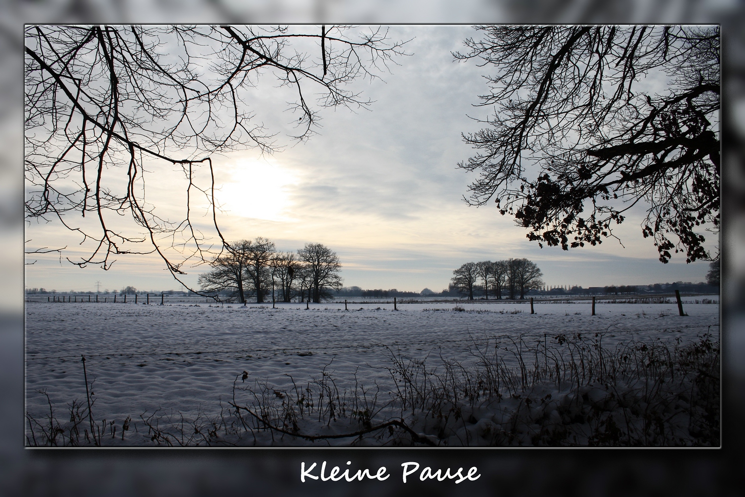 Kleine Winterpause