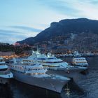 kleine Yachtsammlung in Monte Carlo