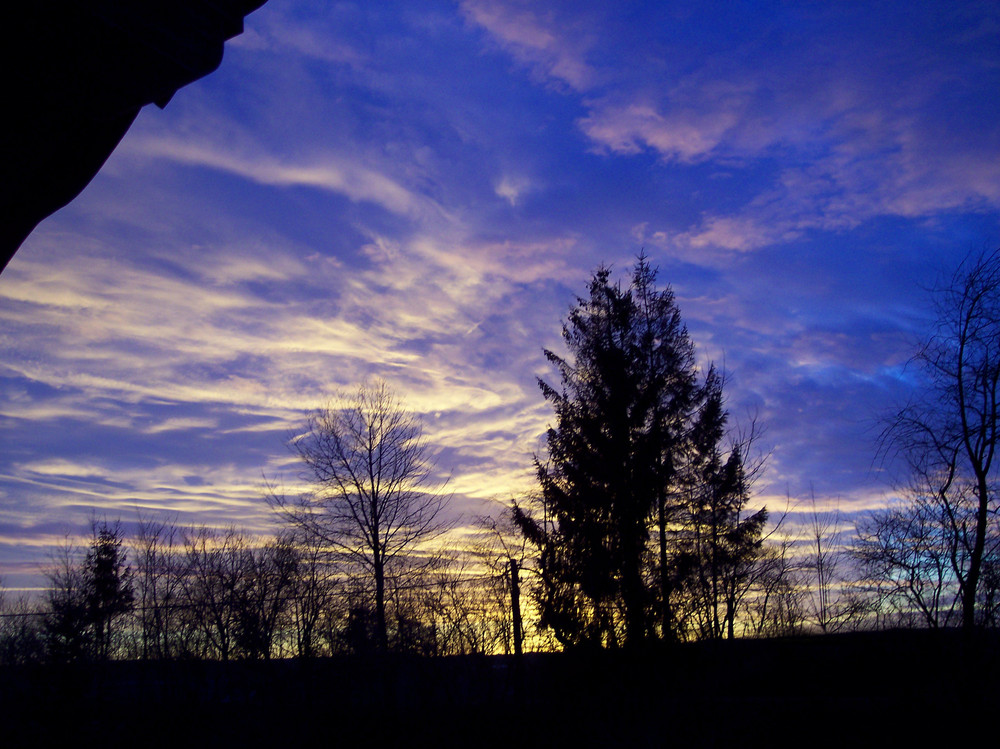 Kleiner aber netter Sonnenuntergang