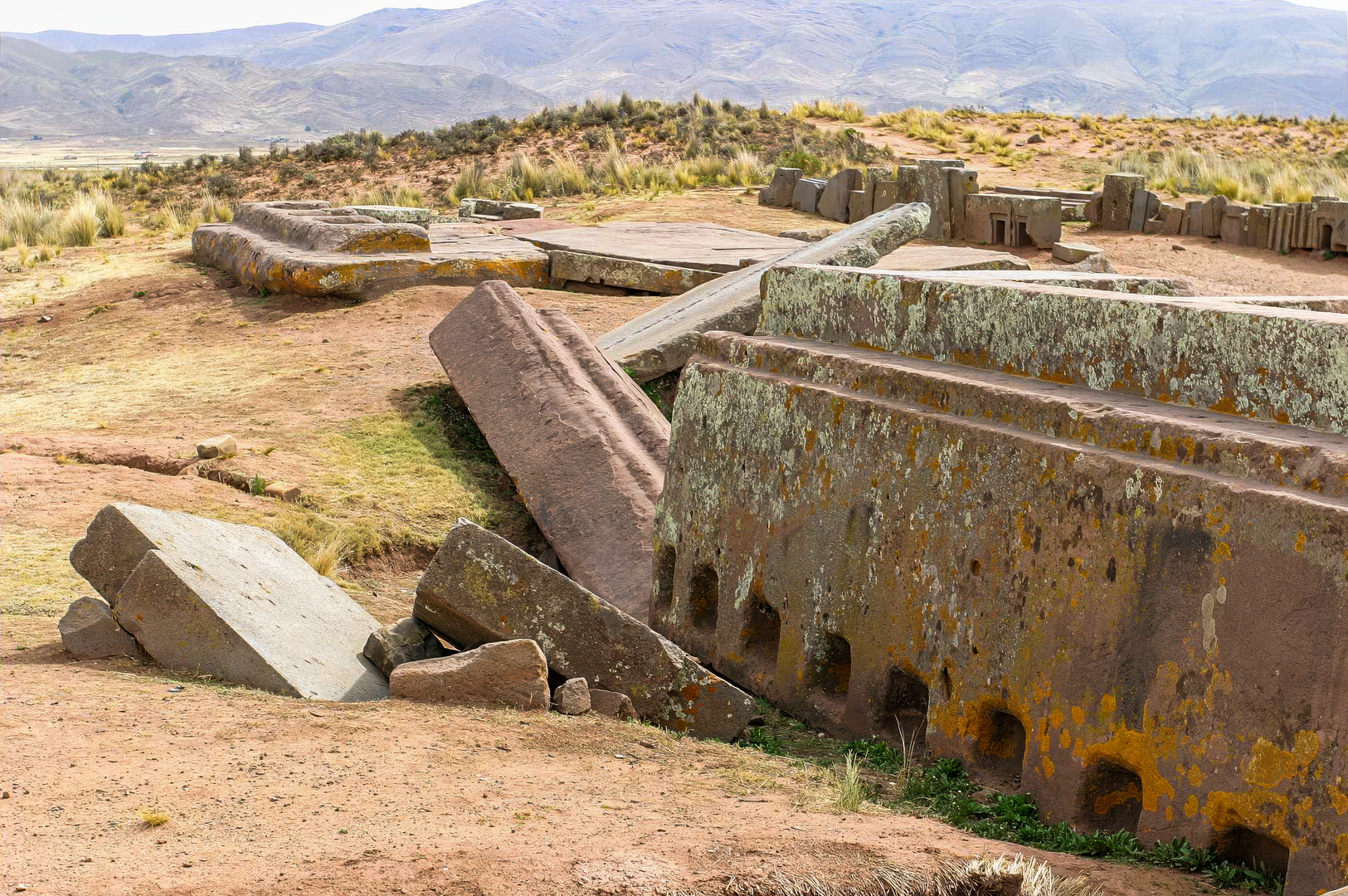 Kleiner Ausschnitt von Puma Punku